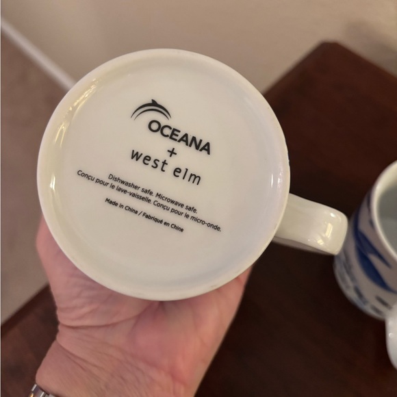 NWOT West Elm Sea Life Mugs - Picture 6 of 7